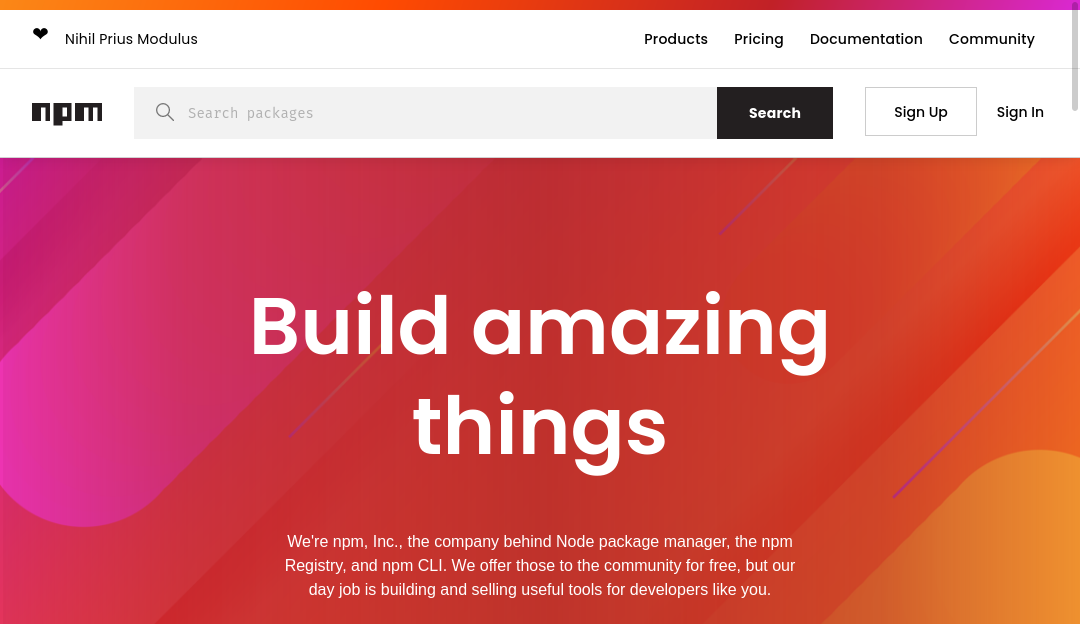 npmjs